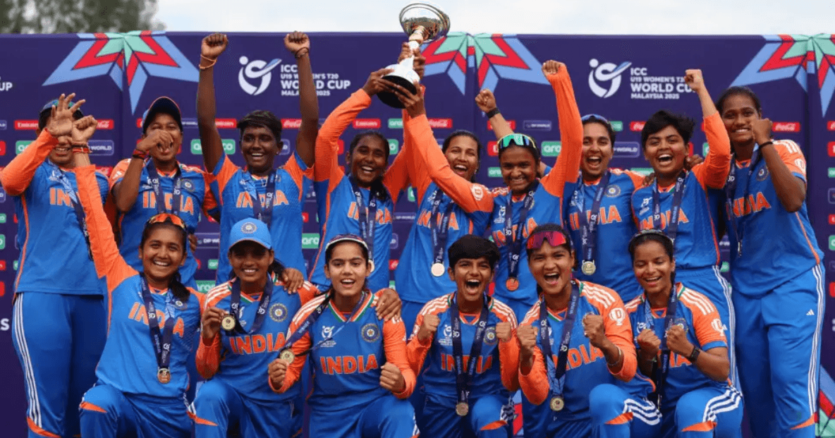 India wins under 19 womens world cup